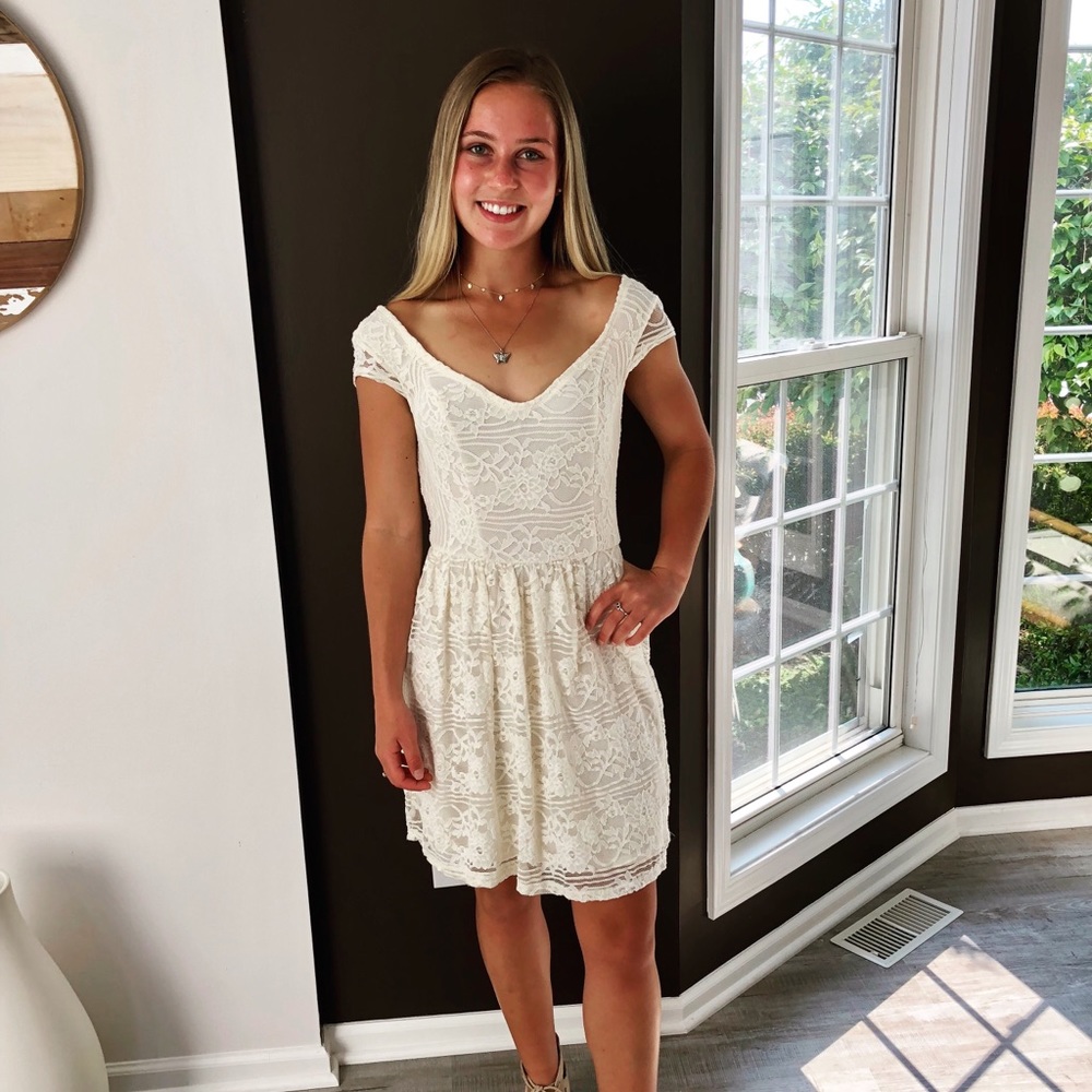 Pretty white dress